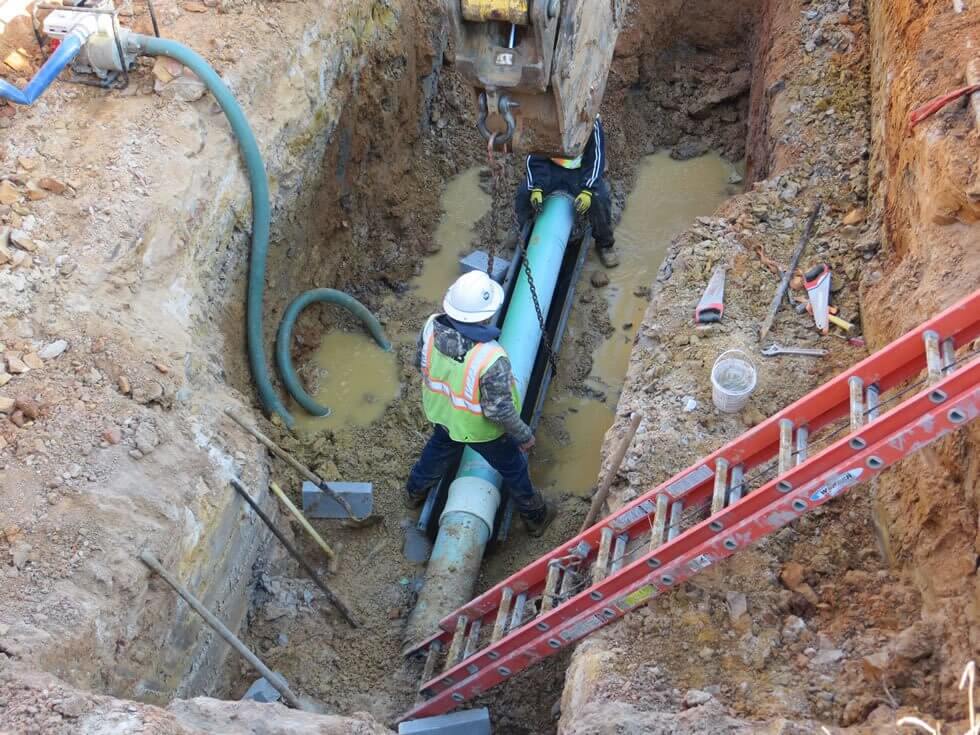 Teava din otel din doua piese